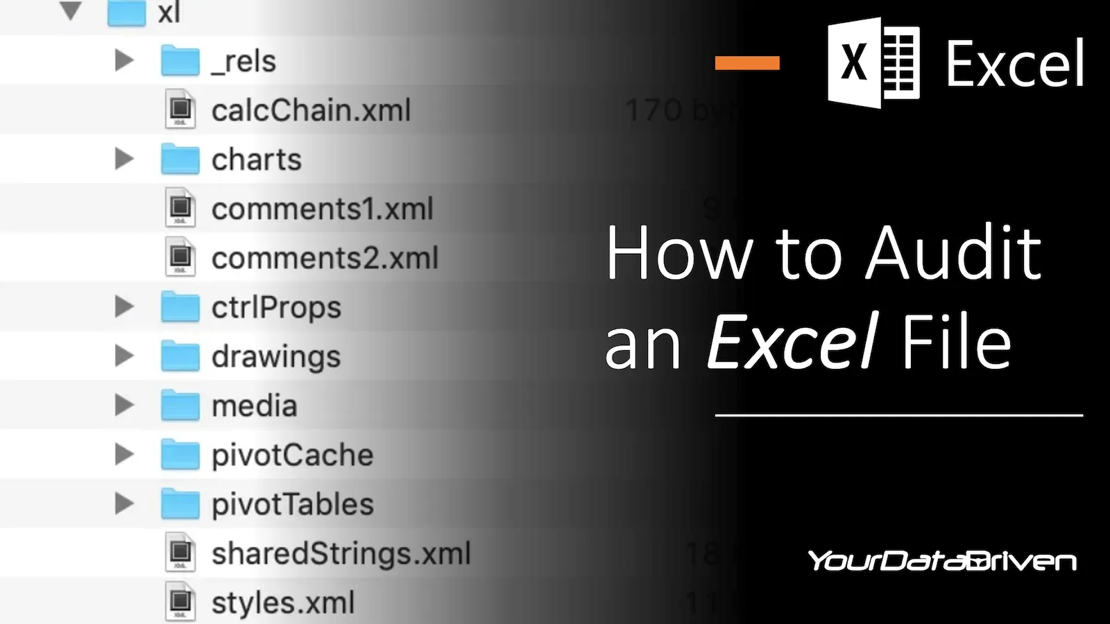 How to Audit an Excel file