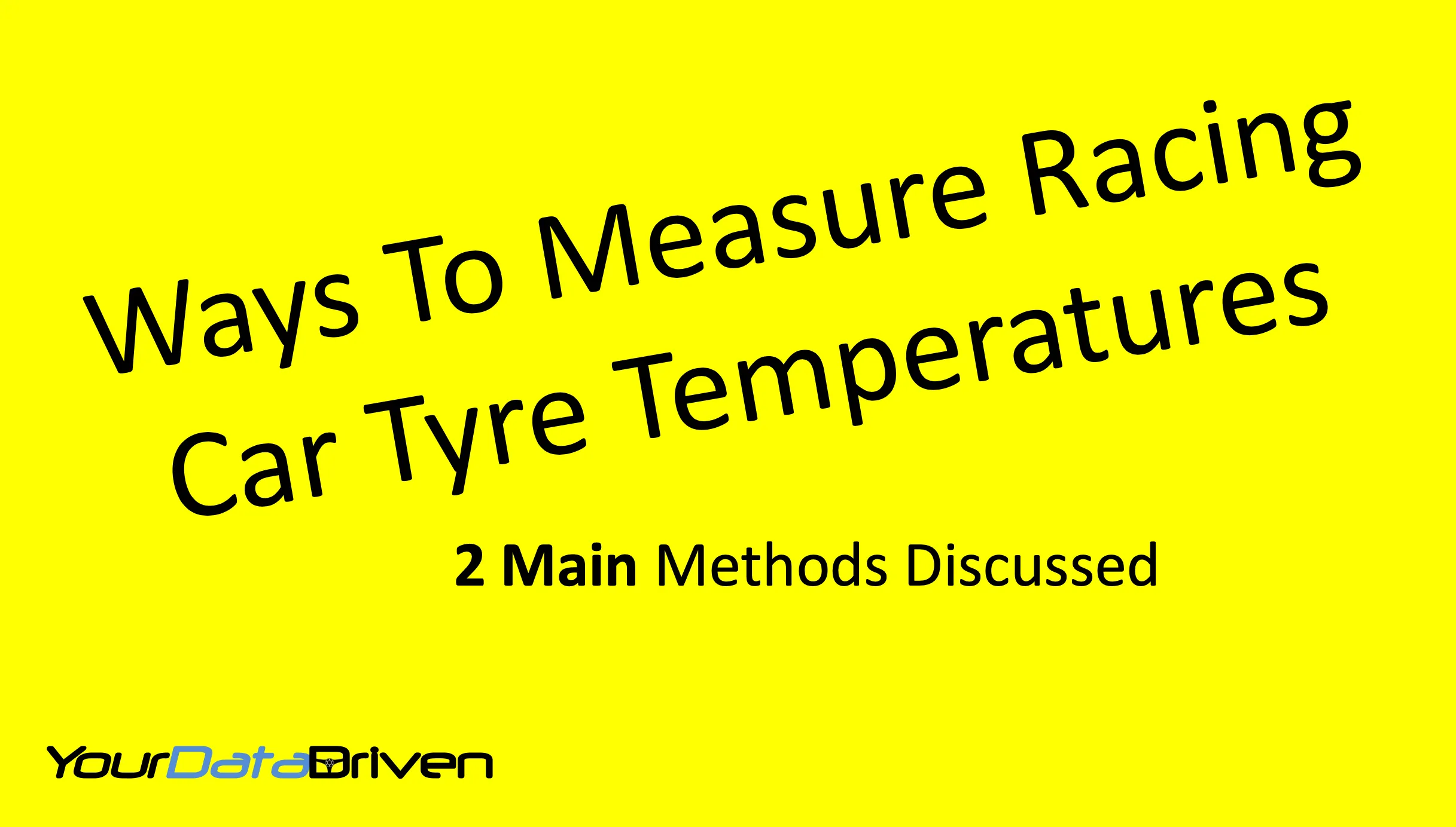 Measuring Racing Car Tyre Pressures