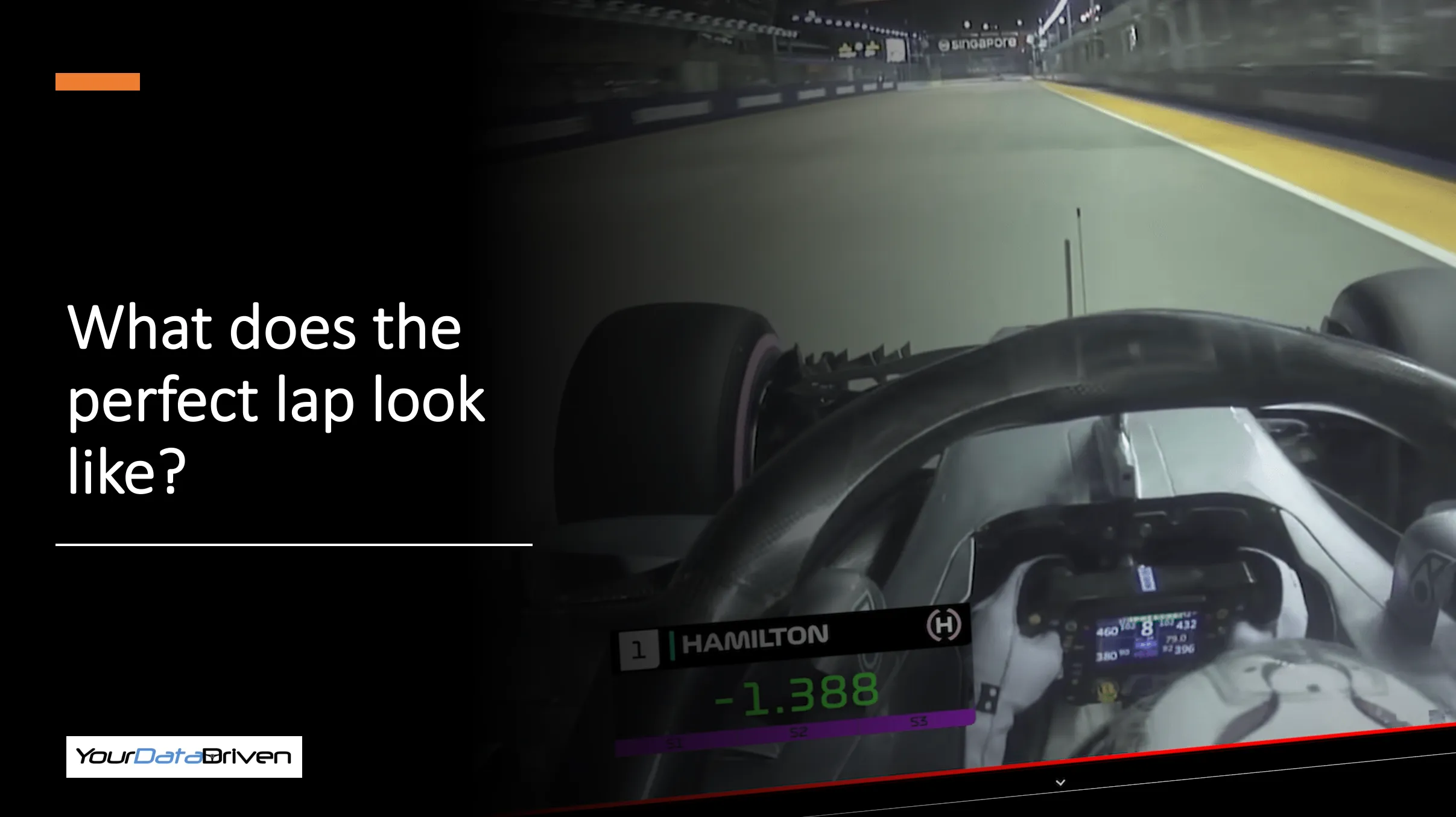 What does the perfect lap look like