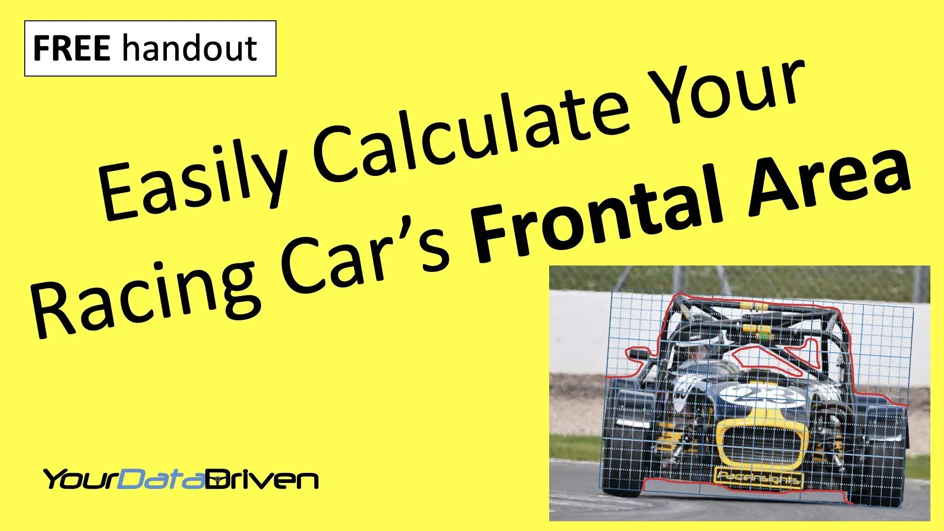 Simple Frontal Area Calculation for Racing Cars