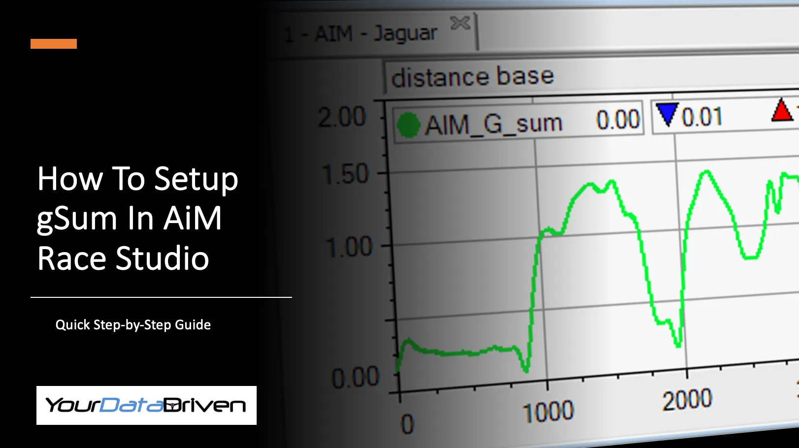 How To Setup gSum In AiM Race Studio
