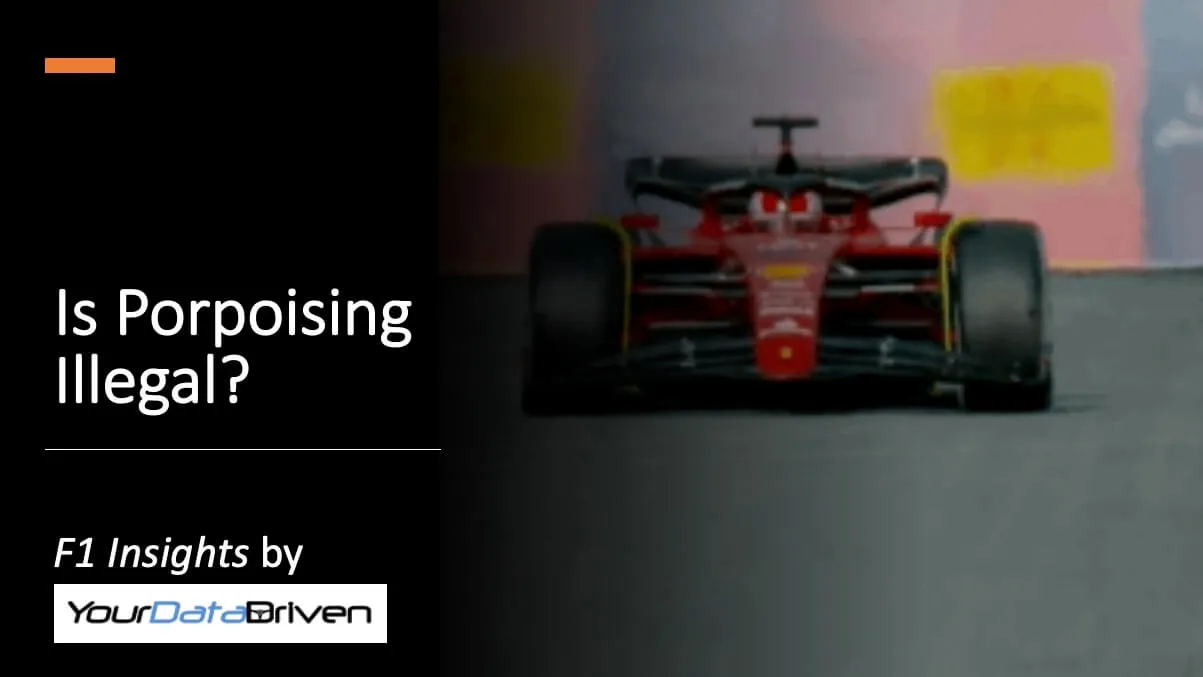 Is porpoising illegal in F1?