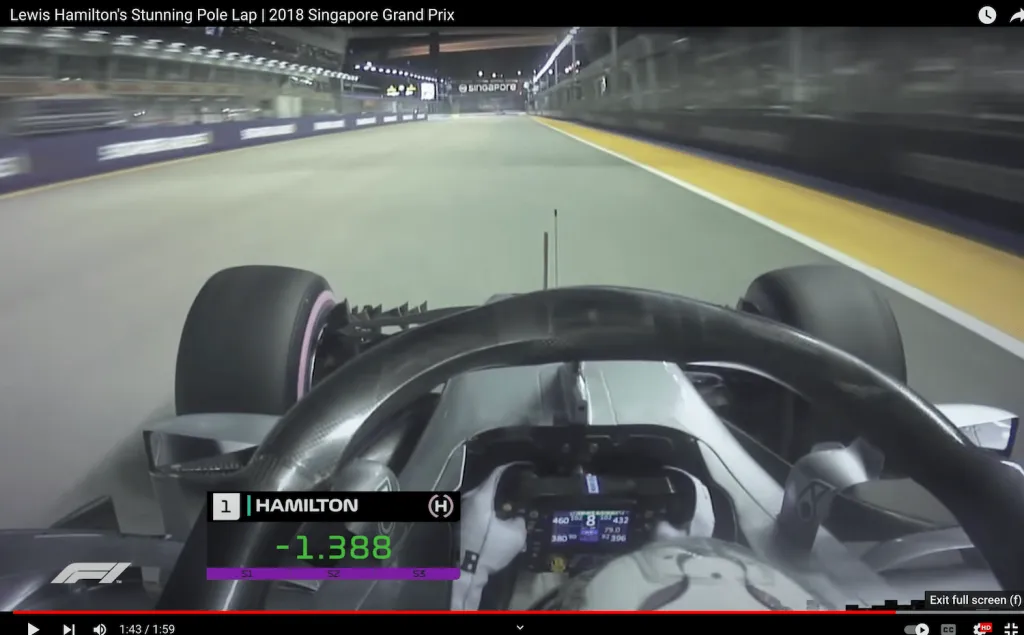 Lewis Hamilton 2018 Singapore Quali Lap - Stunning — the perfect lap