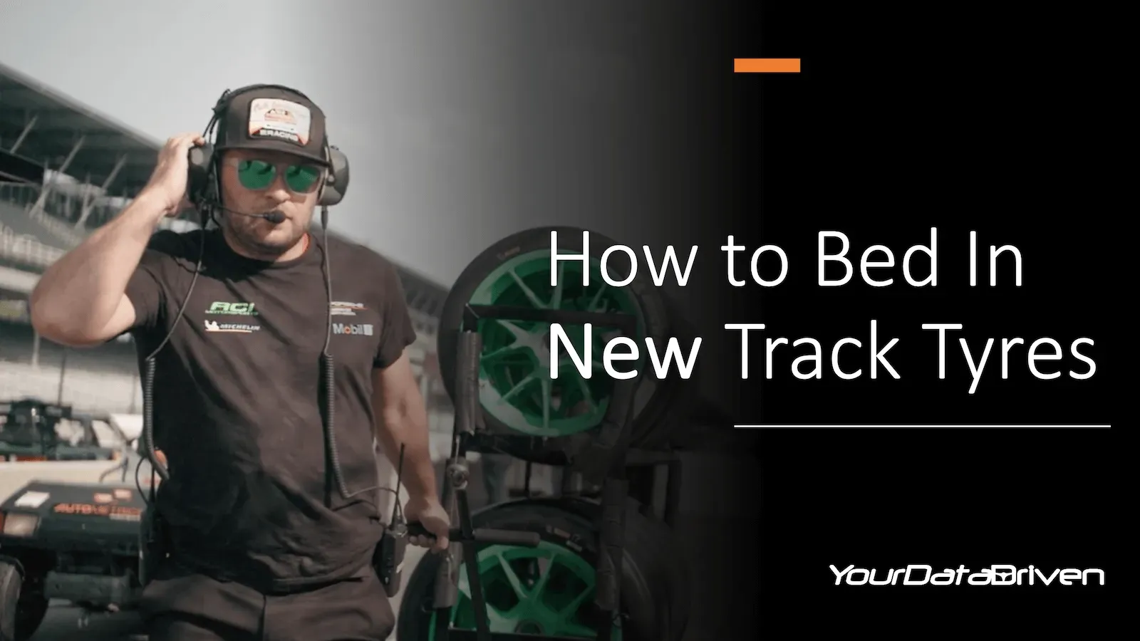 How to bed in new track tyres