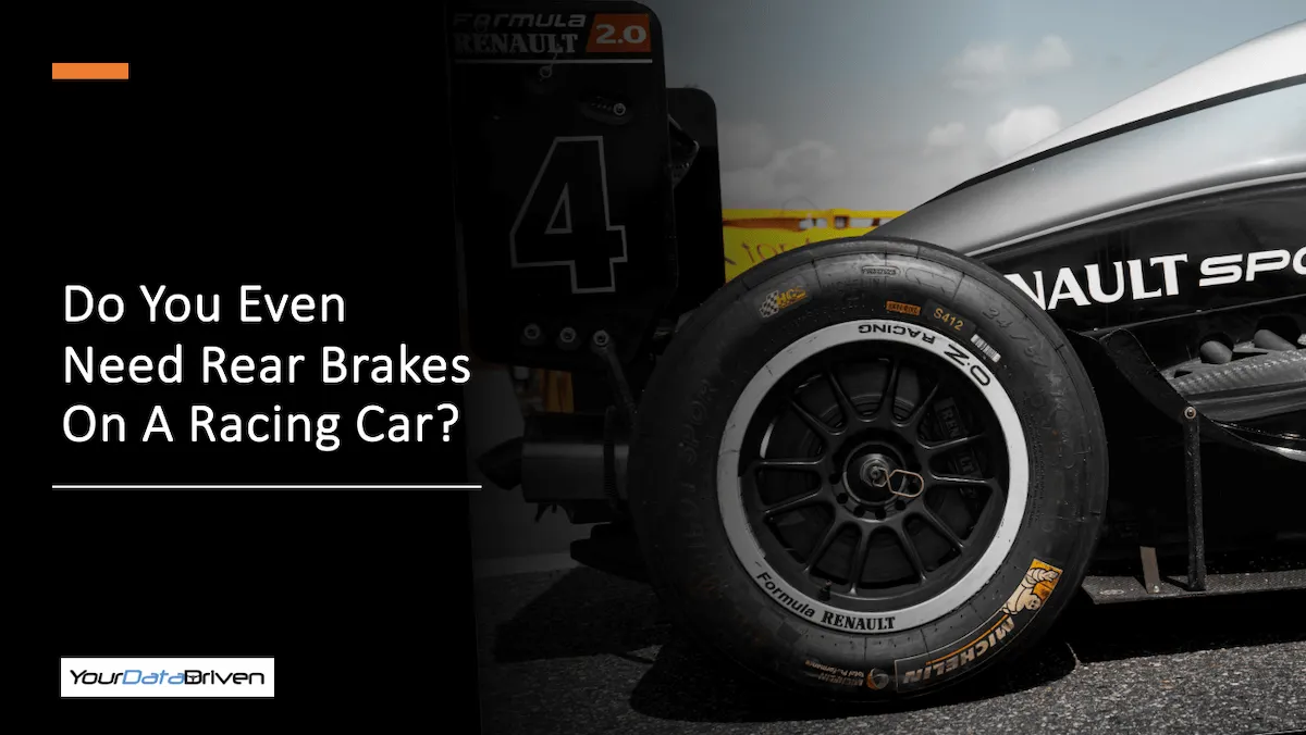 Rear Brakes on a Racing Car
